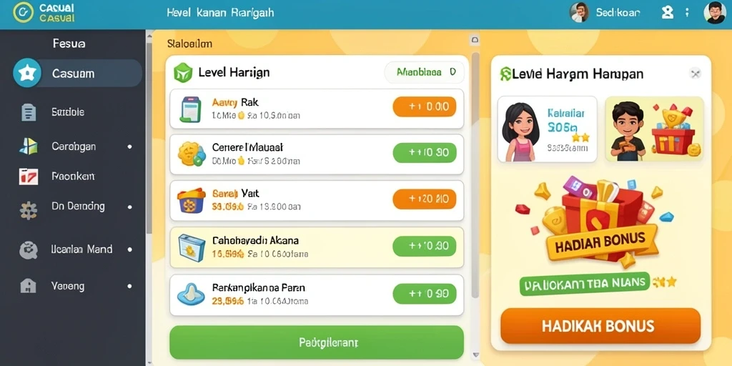 Berinteraksi dengan pemain lain secara real-time.