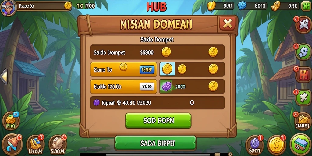 Fitur multiplayer untuk bermain bersama teman.