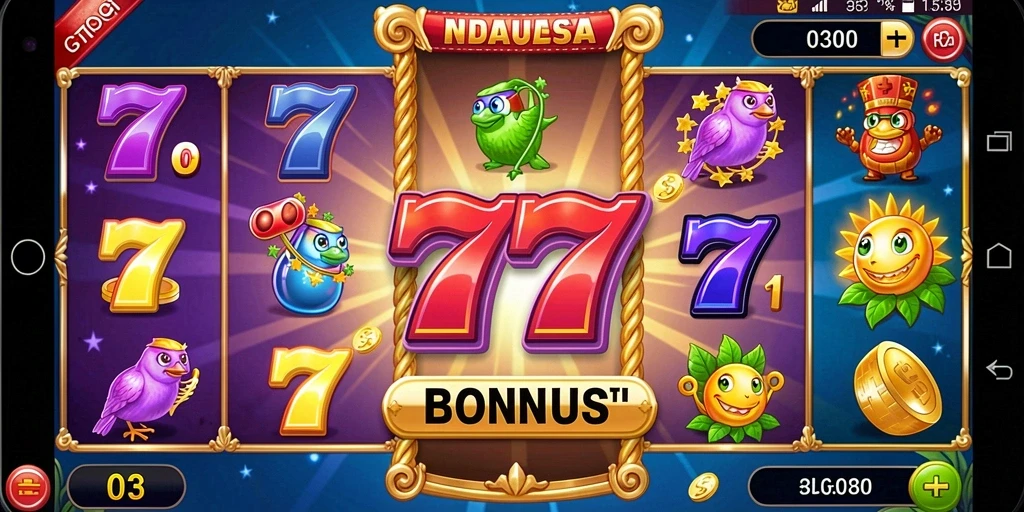 Berbagai pilihan permainan casino tersedia di aplikasi.