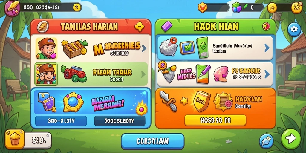 Screenshot dari level baru yang meningkatkan keseruan permainan.