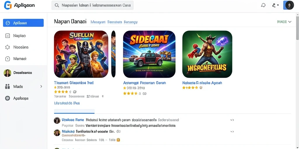 Fitur leaderboard yang menunjukkan peringkat pemain.